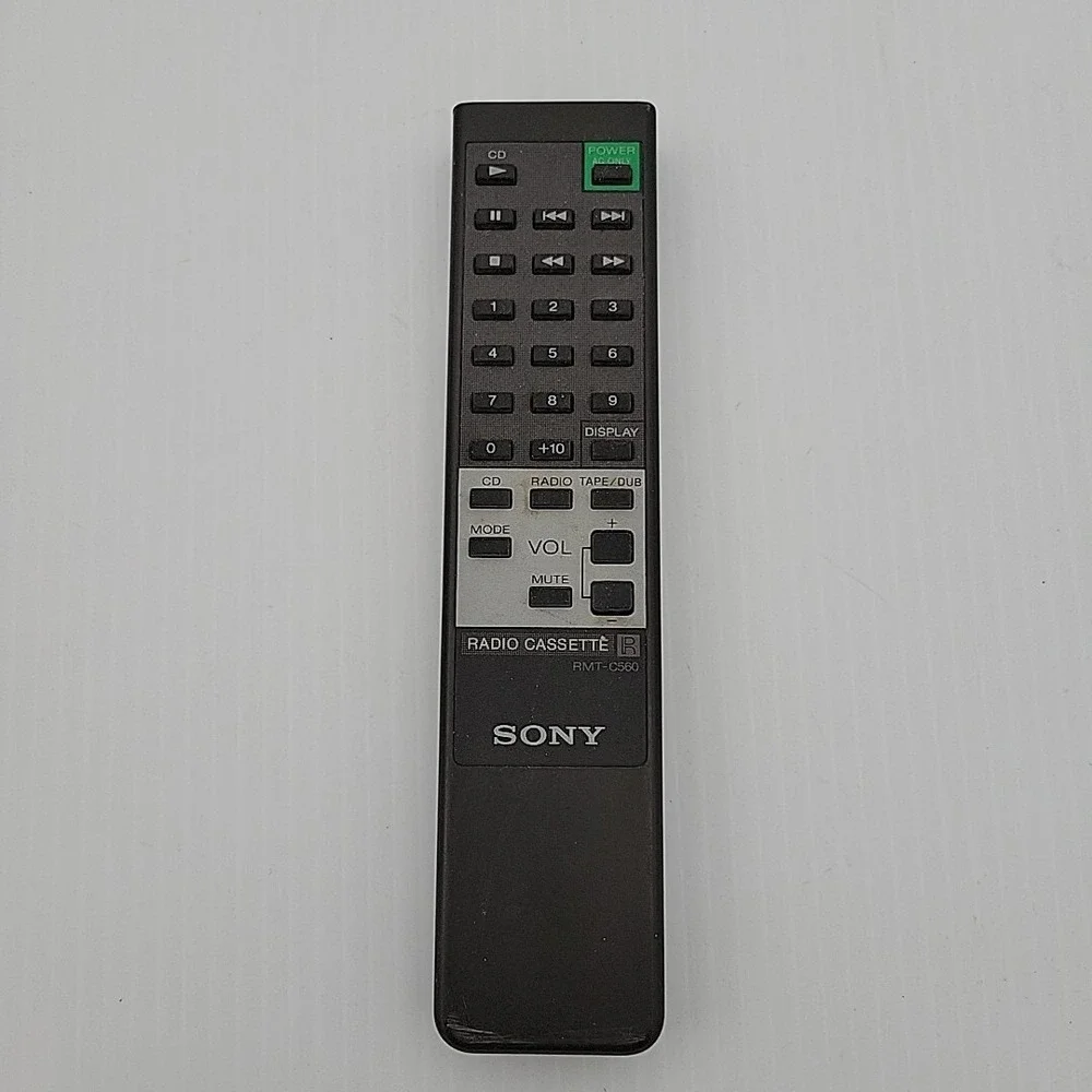 Sony Radio Cassette Audio Remote RMT-C560 CFD-560 CFD560L CFD-DW560 Black
